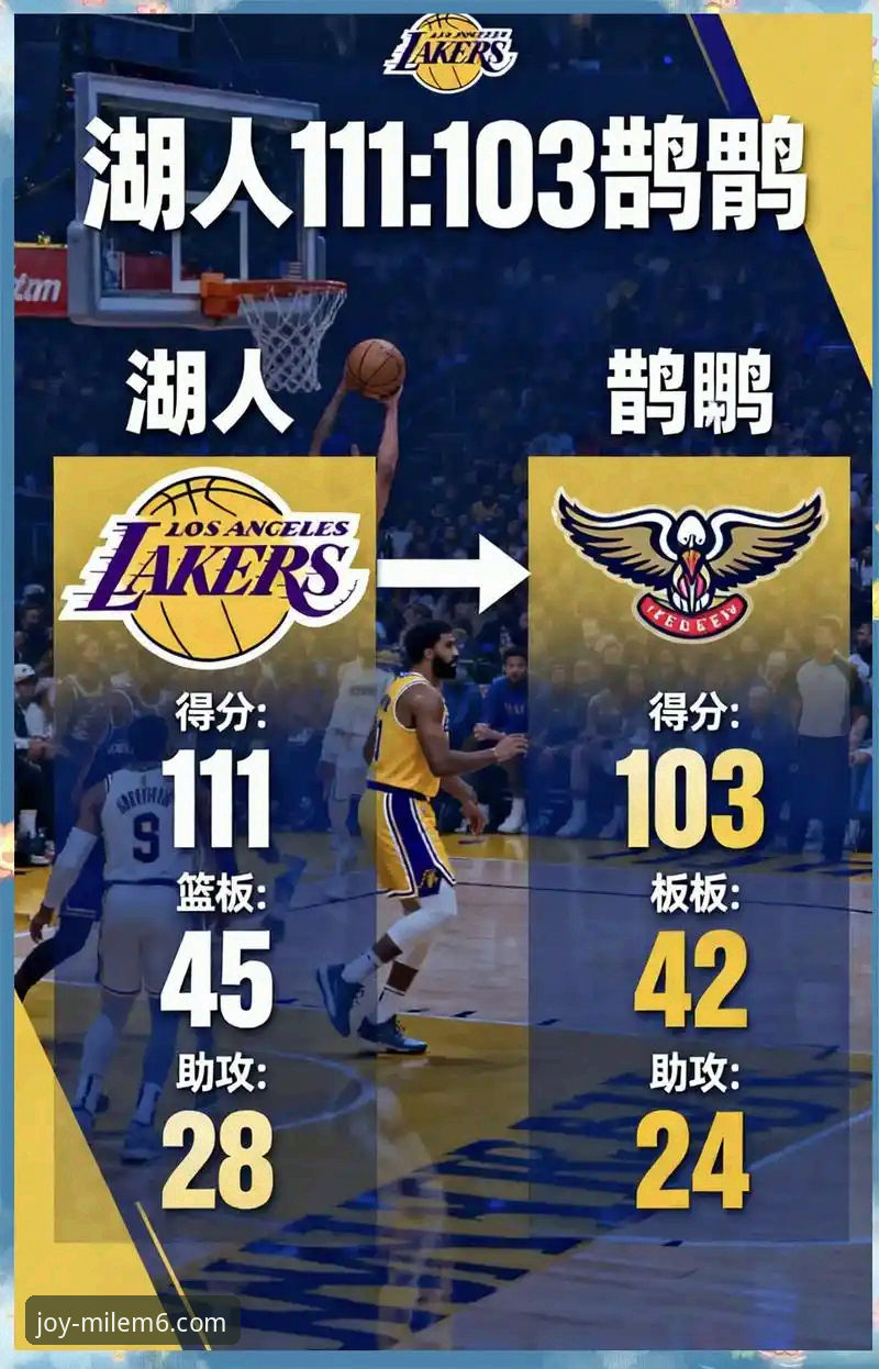 在米乐m6娱乐平台畅享NBA盛宴：湖人险胜步行者比赛复盘与观赛指南